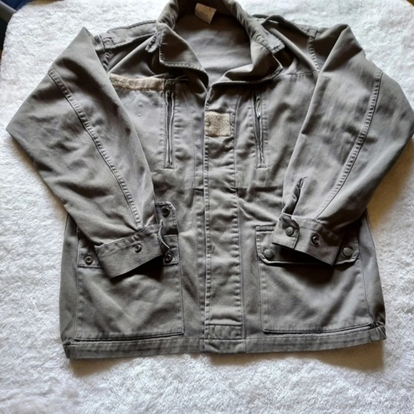 Vintage French Military Mageco Villefranche 1992 Field Utility Jacket Ol… - Picture 13 of 14